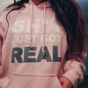 Gildan Sh*t Just Got Real Hoodie